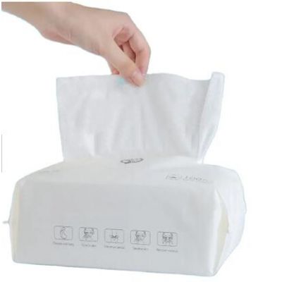 Cotton Tissue V-fold / non-woven facial tissue / spunlaced facial tissue